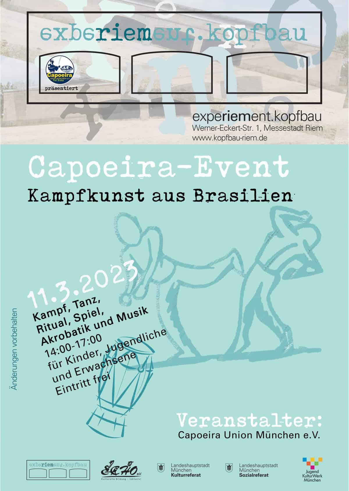 Capoeira im Kopfbau